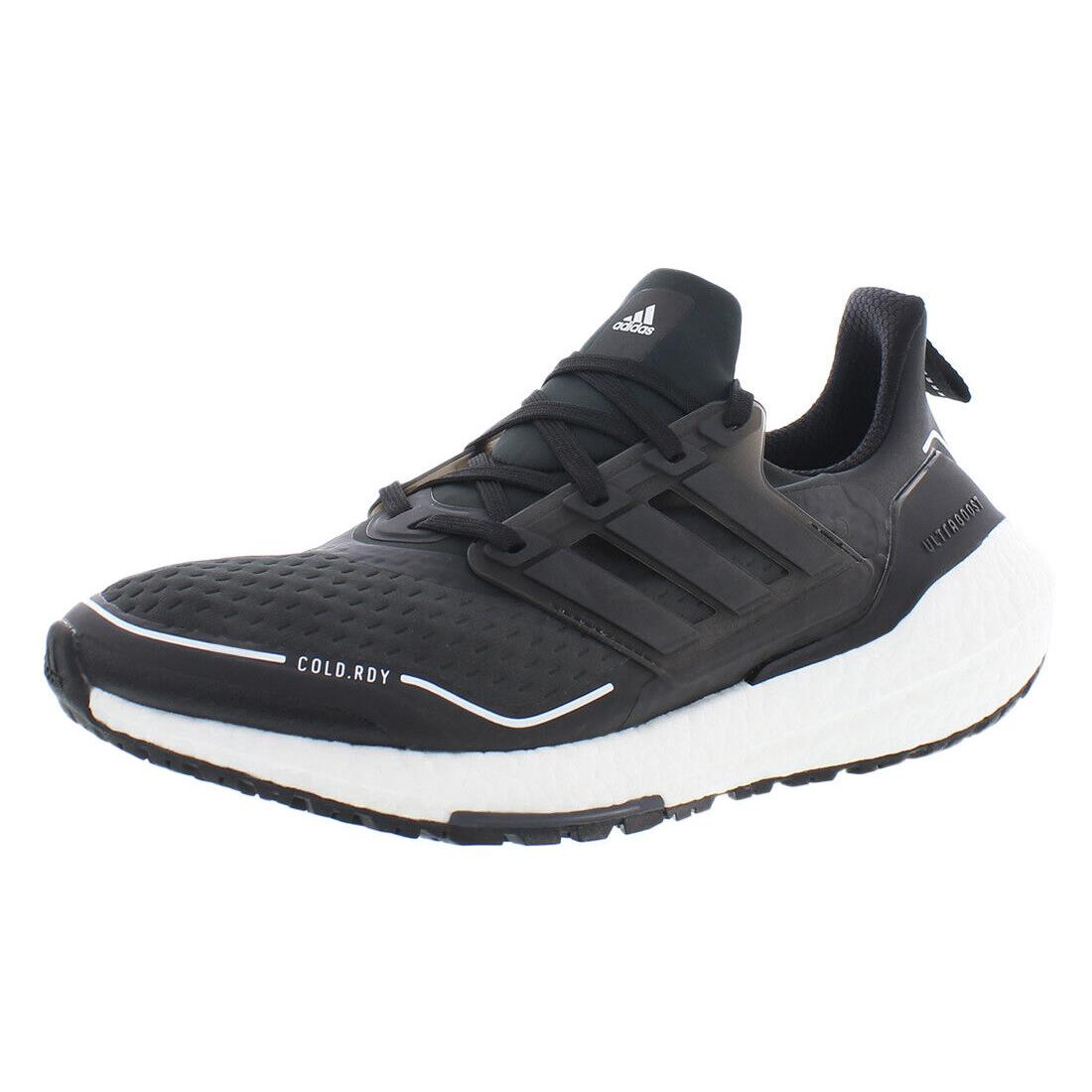 Adidas Ultraboost 21 Cold Rdy Mens Shoes - Black/White, Main: Black