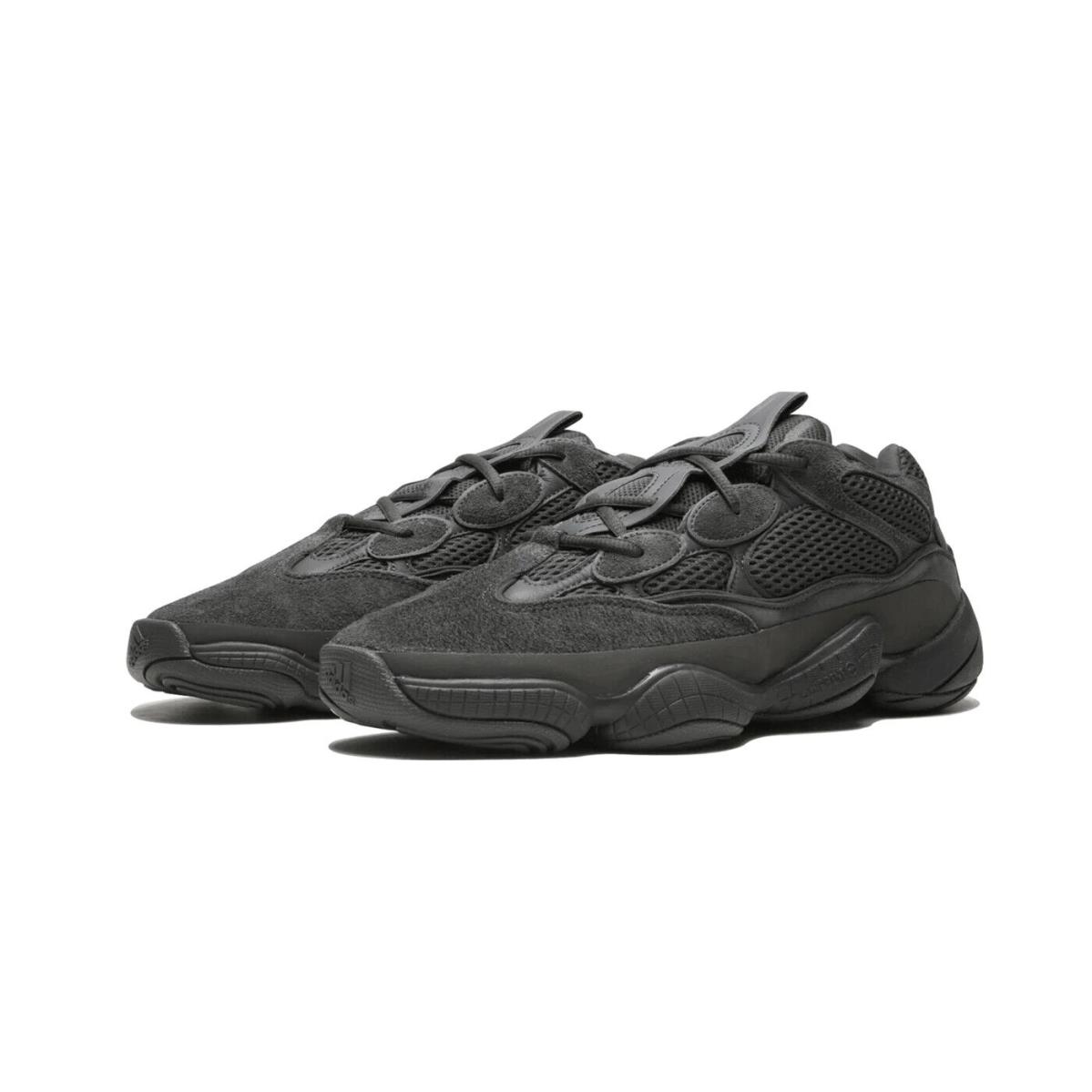 Mens Adidas Yeezy 500 `utility Black` Fashion Sneakers F36640 - Black