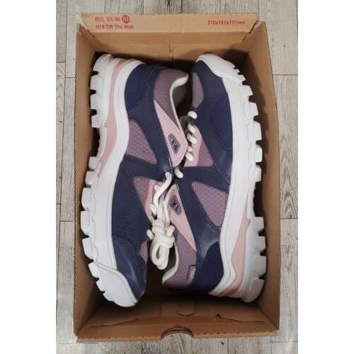 Vans Off The Wall Shoes Womens Size 9.5 Trailhead Purple Pink