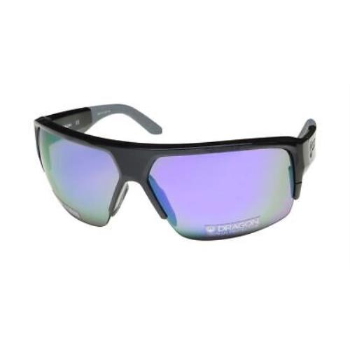 Dragon Ridge X LL Sunglasses Black 72-12-140 015 Half-rim Unisex Plastic