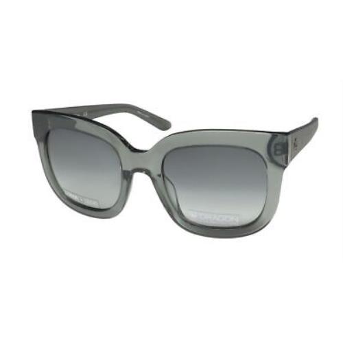 Dragon Flo LL Sunglasses Gray Womens 54-22-140 Plastic Square Full-rim 020