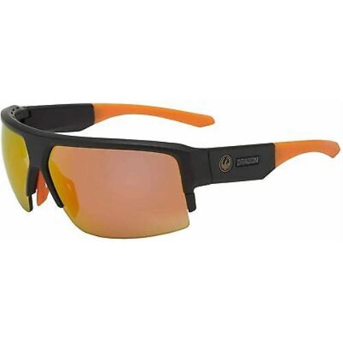 Dragon Ridge X Matte Black with Lumalens Orange Ion Lens Sunglasses