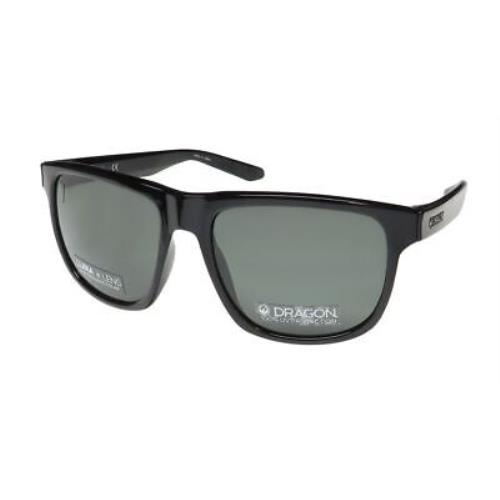 Dragon Sesh LL Sunglasses Black Shield Plastic 56-17-140 Full-rim Mens 001