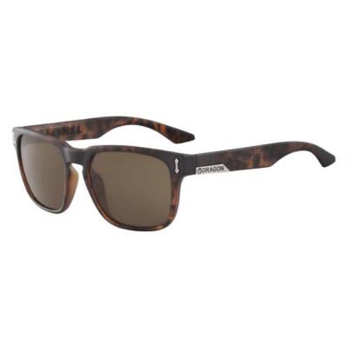 Dragon Monarch LL Polar Matte Tortoise UV Sunglasses