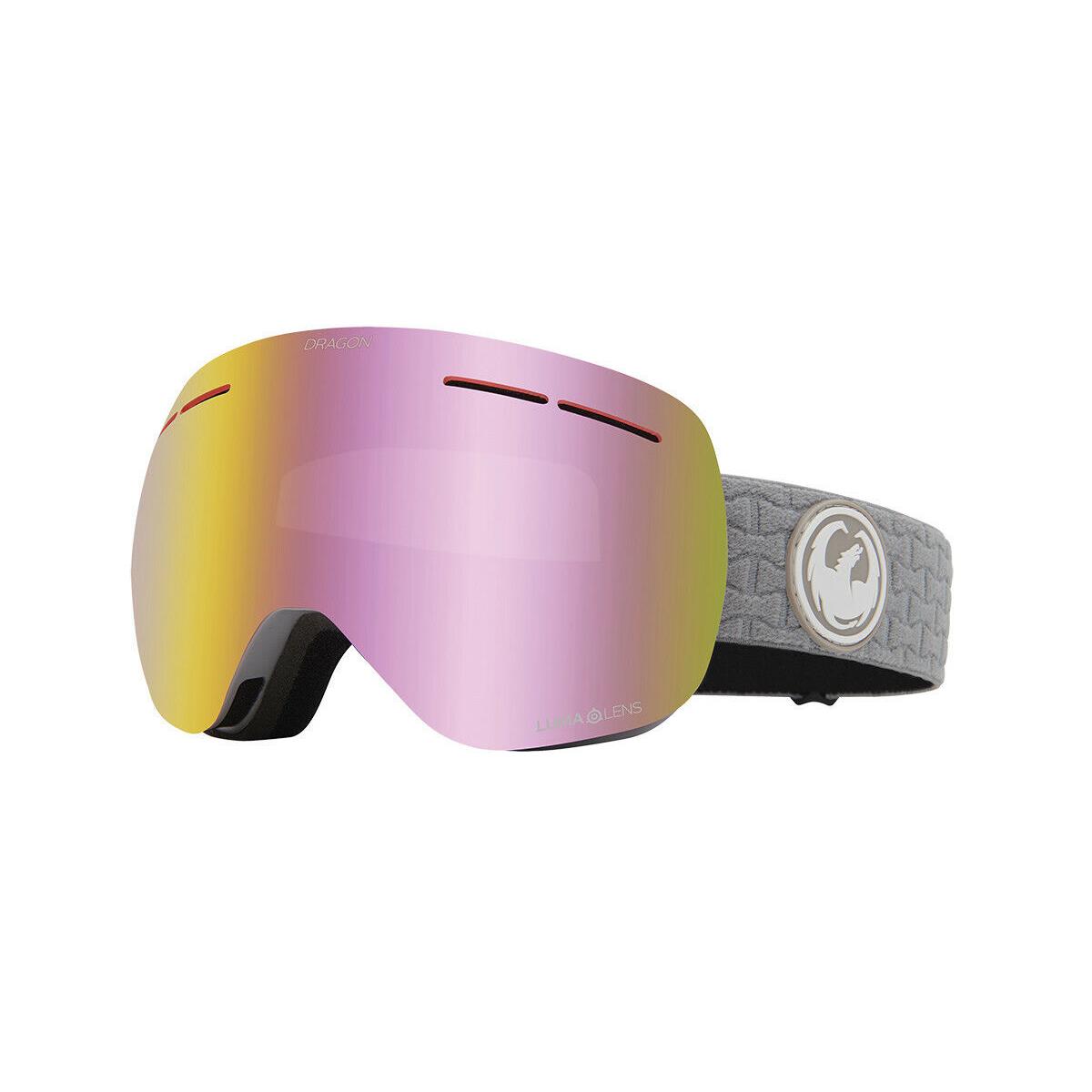 Dragon Alliance X1S Bonus Goggles Rose / Luma Lens Pink + Luma Lens Rose