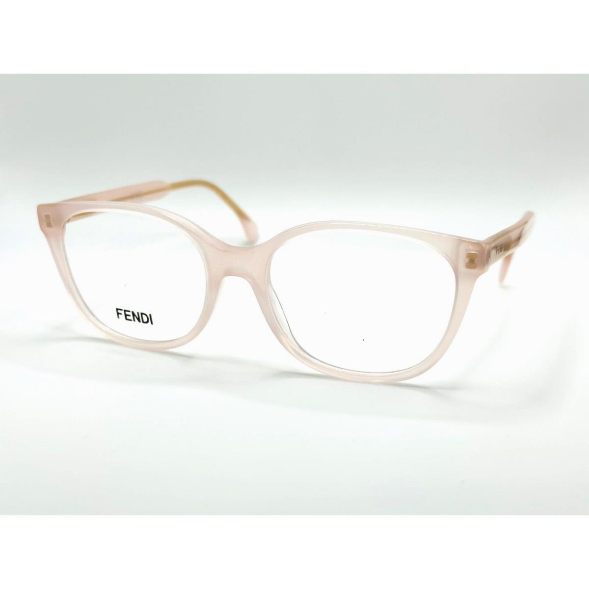 Fendi FE 50059I 072 Milky Pink Women Eyeglasses 53mm 17 140