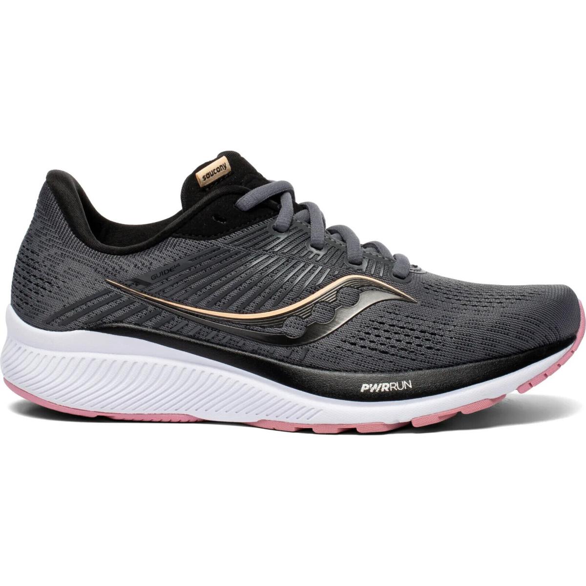 Saucony Guide 14 Women`s B Charcoal/rose