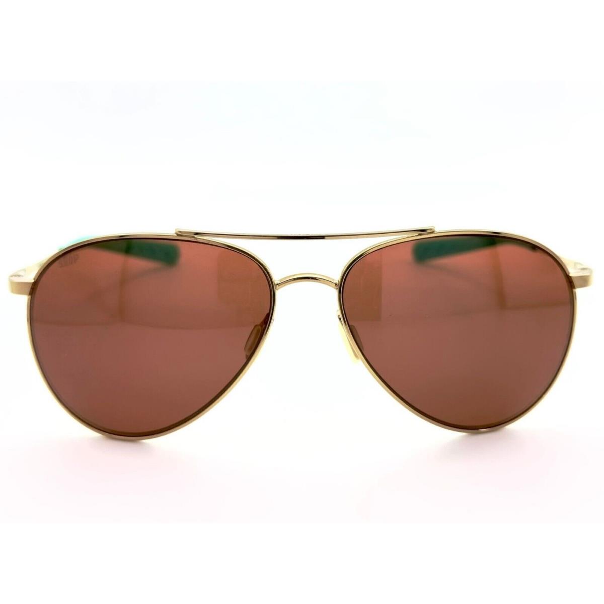 Costa Del Mar Piper Sunglasses Shiny Gold/copper 580Plastic