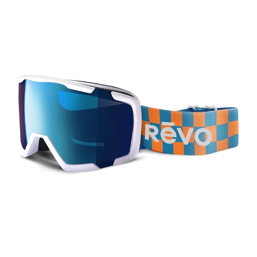 Revo Bode Miller Outback No. 12 Mt White Polarized Blue Water Goggle 7039 09 Pbl