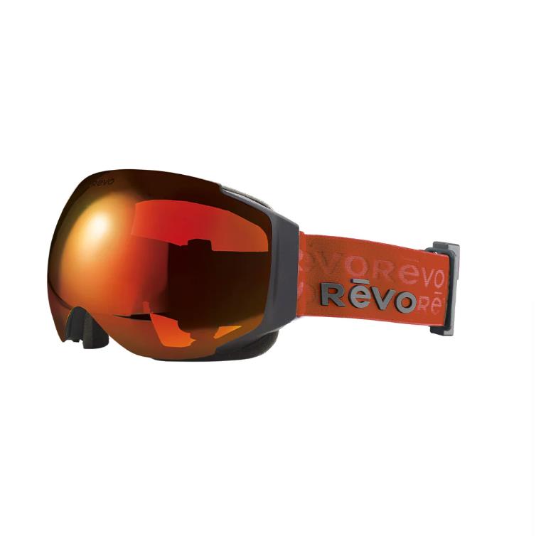 Revo Flex No. 2 Bode Miller Matte Grey Goggles Photochromic Solar Orange Lens