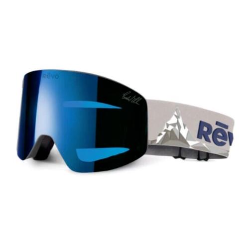 Revo Bode Miller Whiteout No. 6 Grey Polarized Blue Water Goggle RG 7033 00 Pbl