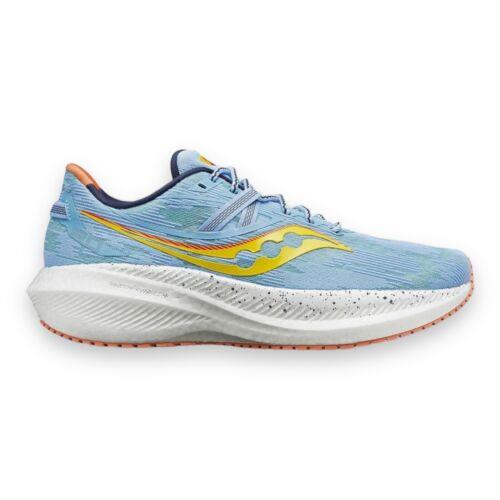 Saucony Sneakers Womens 9.5 Triumph 20 S10759-35 Blue Running Shoes
