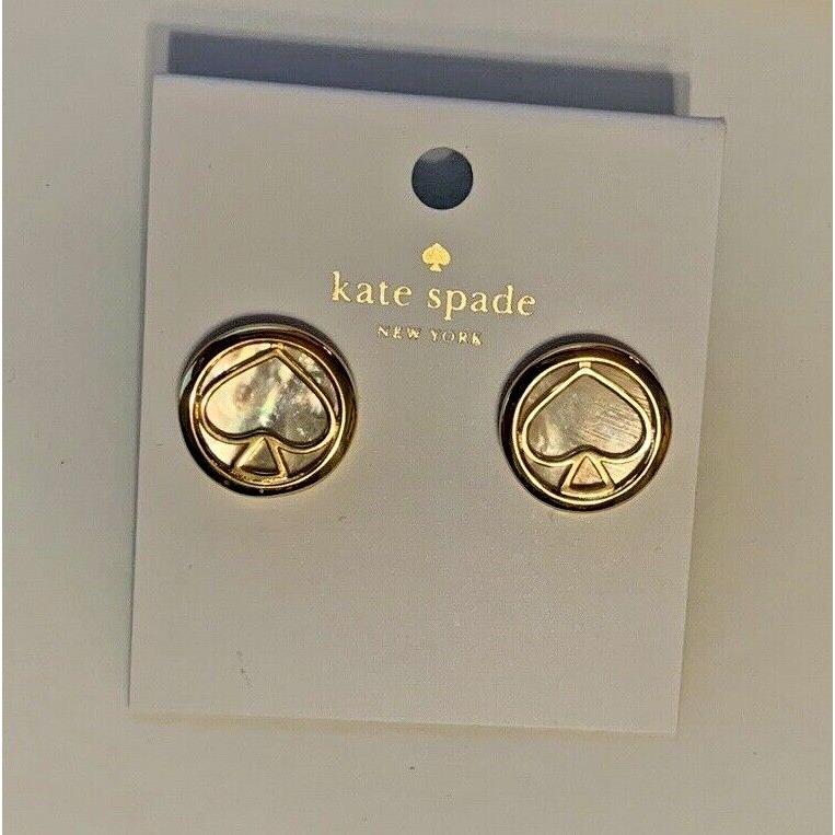 Kate Spade Signature Spade Gold Large Studs Earrings