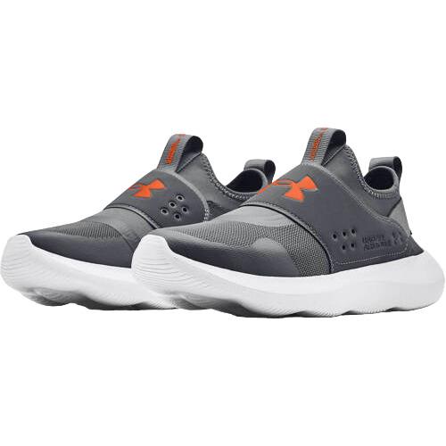 Under Armour Mens Tennis Shoe Gray UA Runplay 3024870-104