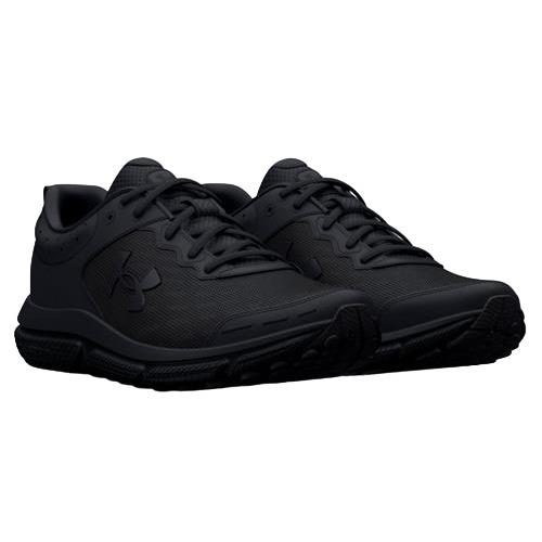 Under Armour Mens Tennis Shoe Black UA Charged Assert 10 3026175-004