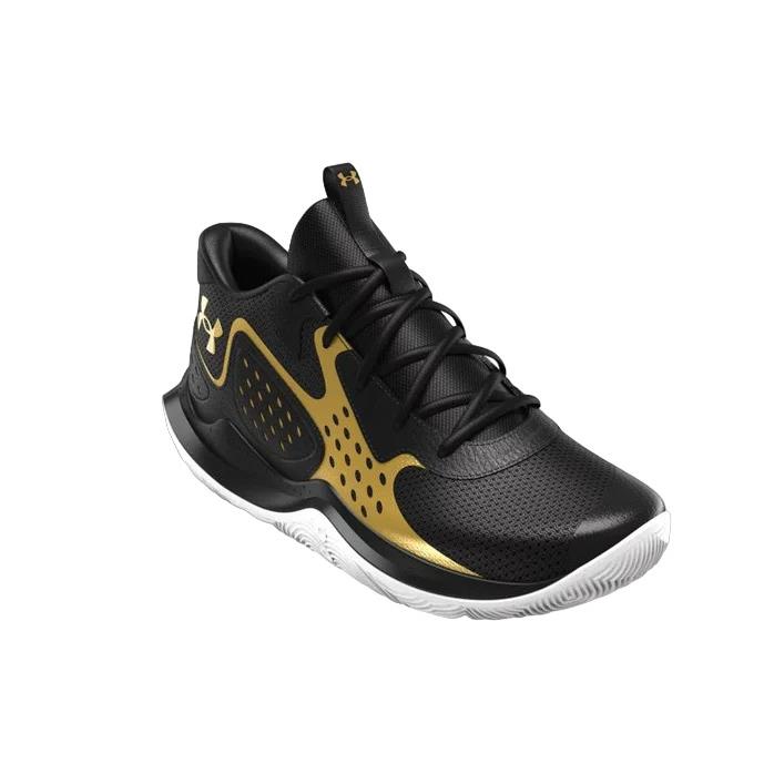 Under Armour Mens Tennis Shoeblack Gold UA Jet `23 3026634-001