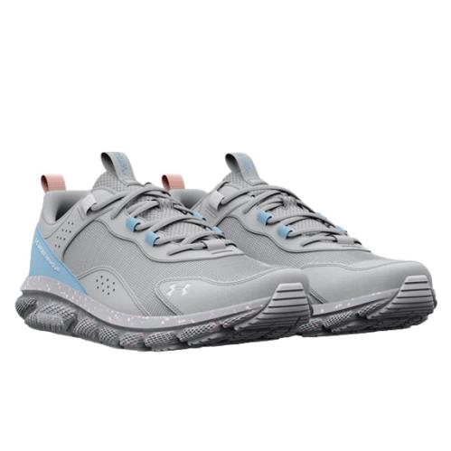 Under Armour Women Tennis Shoe Gray UA W Charged Vessert Spkle 3025751-107