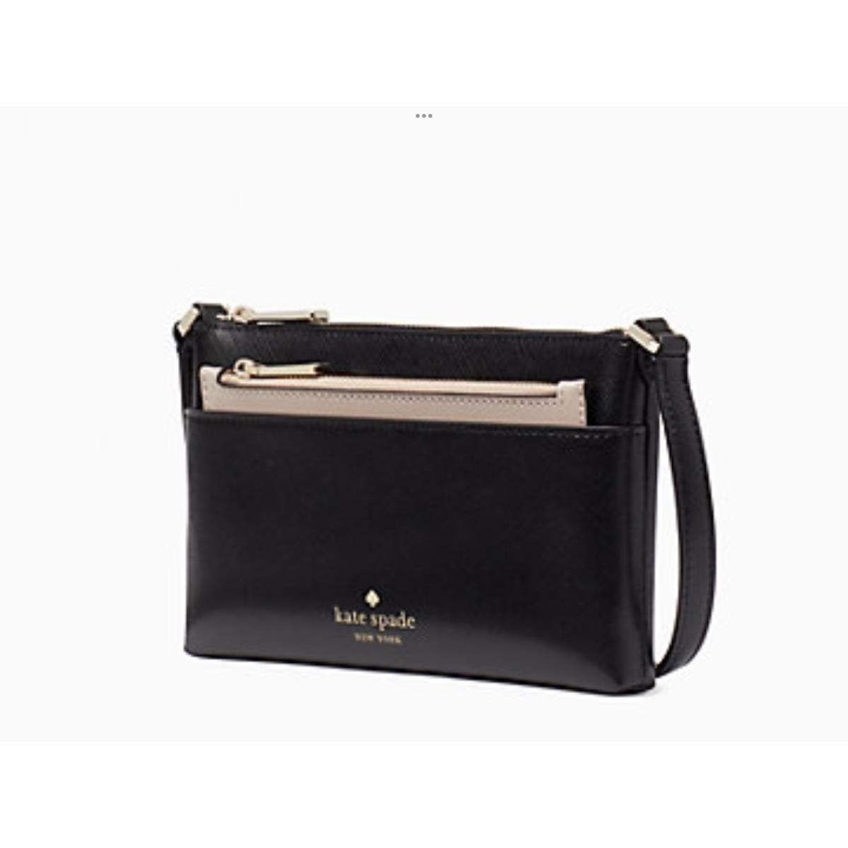 Kate Spade K7402 Sadie Crossbody Set in Black