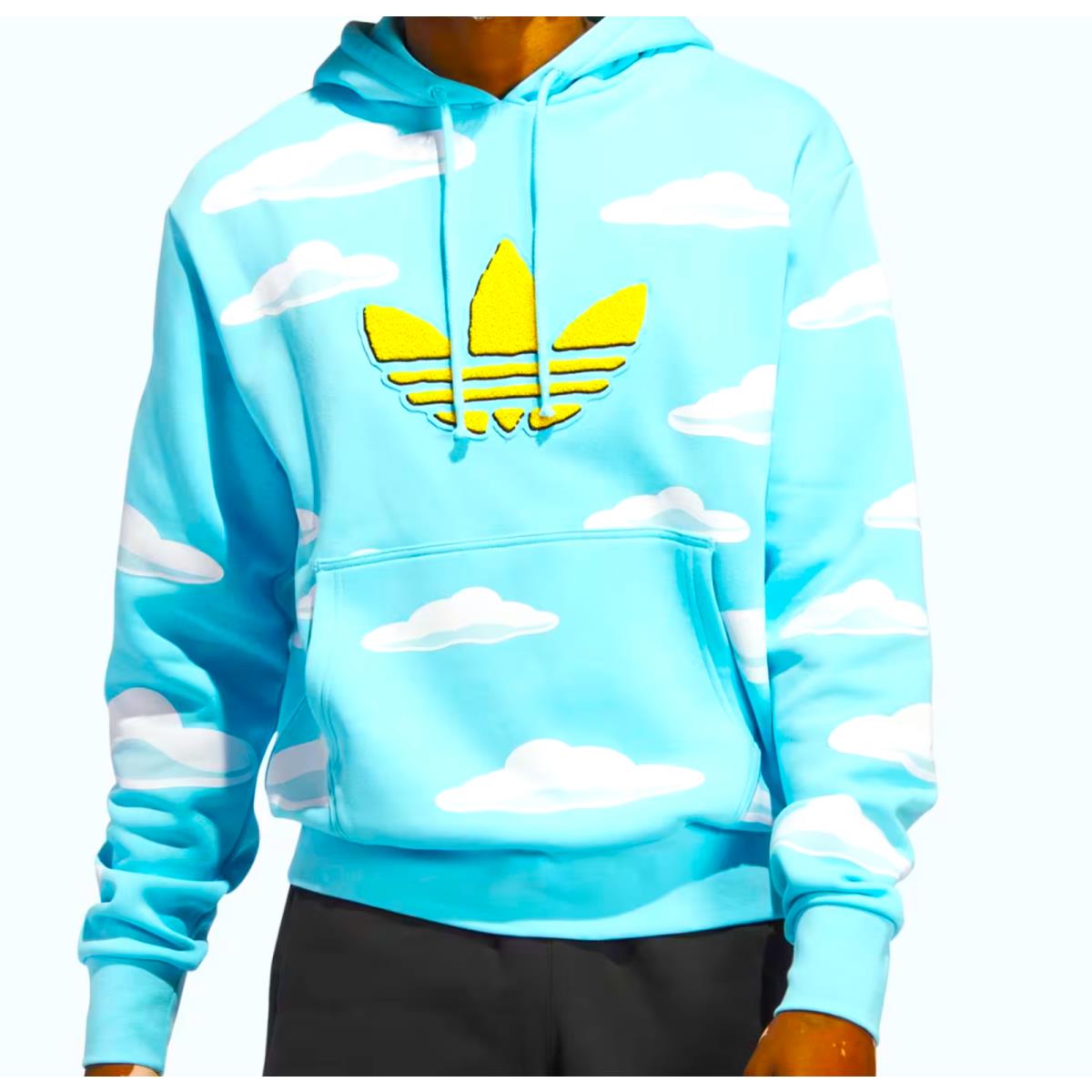 Men`s Adidas Originals Simpson`s Cloud Hoodie Size XL