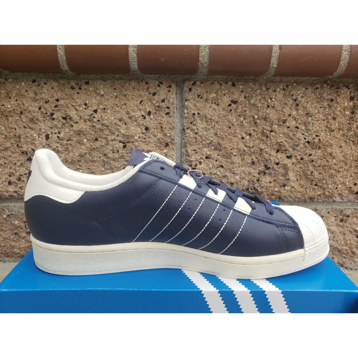 Adidas Originals Superstar GW1794 Shadow hot Navy/Cream White/Cloud White Mens Sz 12