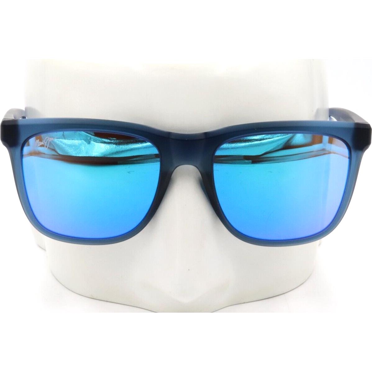Maui Jim Pehu Blue Hawaii Matte Navy Blue Sunglasses B602-03