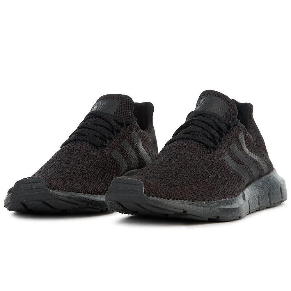 Adidas Men`s Swift Run Black Athletic Running Shoes Size 13 Medium D AQ0863