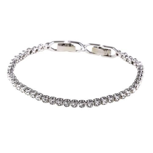 Swarovski 1808960 Lady`s Crystal Cupchain Bracelet 6-7/8 Length
