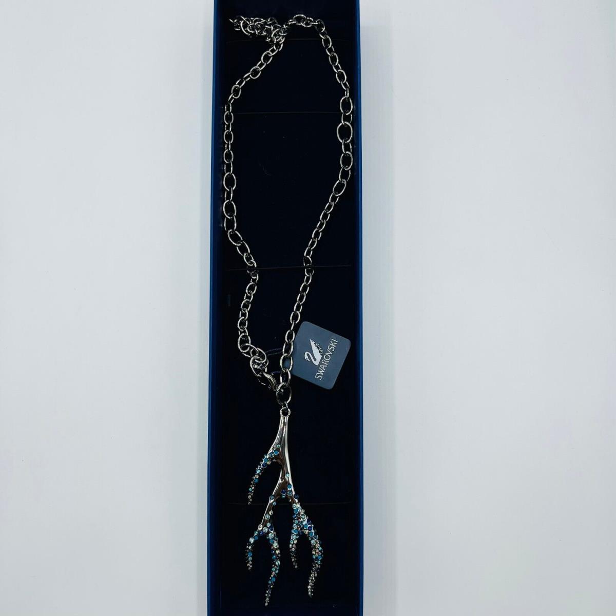 Swarovski Women`s Crystal Encrusted Branch Chain Necklace 910916
