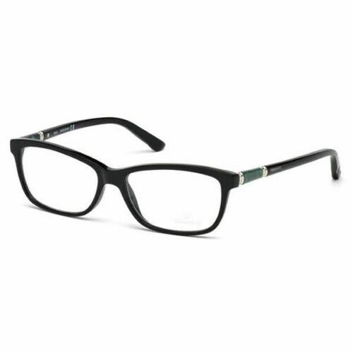 Swarovski Flame SW5158-F 001 Women Eyewear Optical Frame Black Rectangle