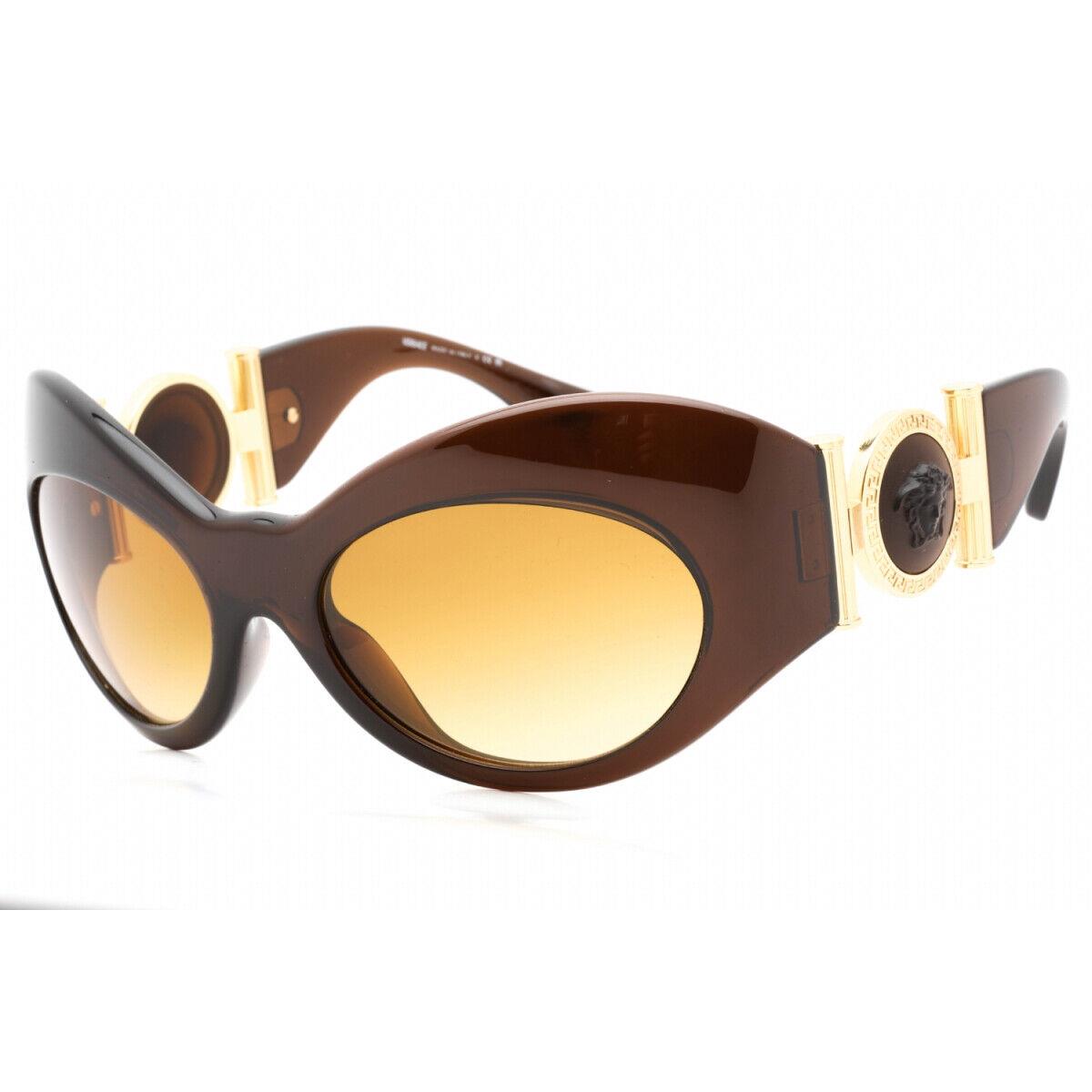 Versace VE4462 54462L Transparent Brown / Yellow Gradient Brown