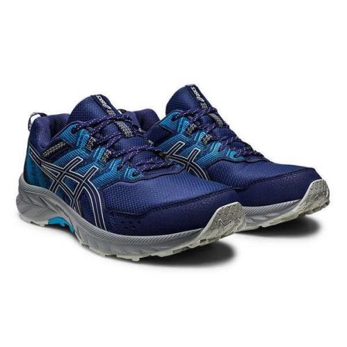 Asics Men`s Lightweight Breathable Trail Running Sneakers Blue