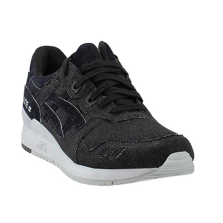 Asics Mens Gel-lyte Iii Athletic Sneakers Mid Grey/black