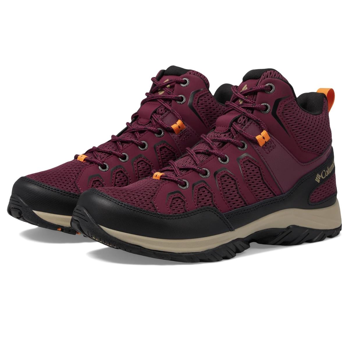 Woman`s Hiking Columbia Granite Trail Mid Waterproof Deep Madeira/Sundance