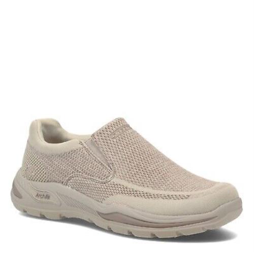Men`s Skechers Arch Fit Motley - Vaseo Slip-on 204495-TPE Taupe Fabric