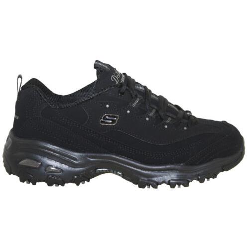 Skechers Women`s D`lites Play On Sneaker Style 11949 Bbk - Black