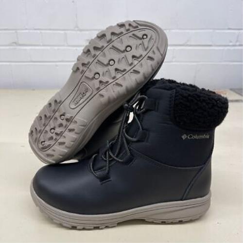 Columbia Youth Moritza Waterproof Snow Boots Kids Size US 5 Black