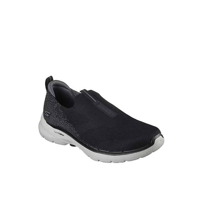 Skechers Mens GO Walk 6 Memory Foam Super Comfortable Slip ON Sneaker Black