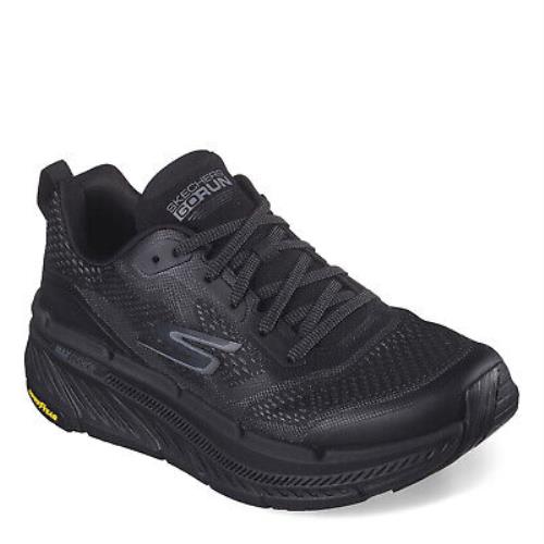 Men`s Skechers Max Cushioning Premier Sneaker - Wide Width 220840WW-BKCC Black - Black Charcoal