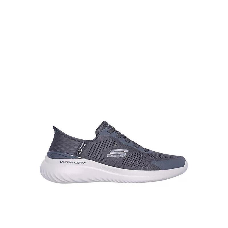 Skechers Mens Slip-ins Bounder 2.0 Wide Width Available - Gray