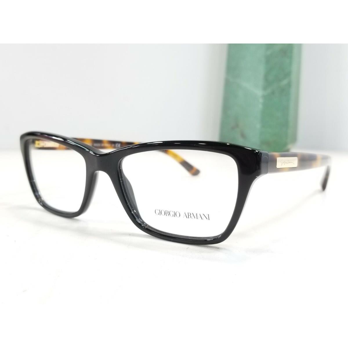 Giorgio Armani AR 7031 5238 Black Havana Eyeglasses 52/17 AR7031