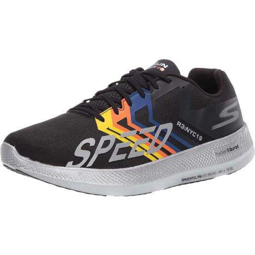 Skechers Women`s Go Run Razor 3-Ny Sneaker Black/Multi