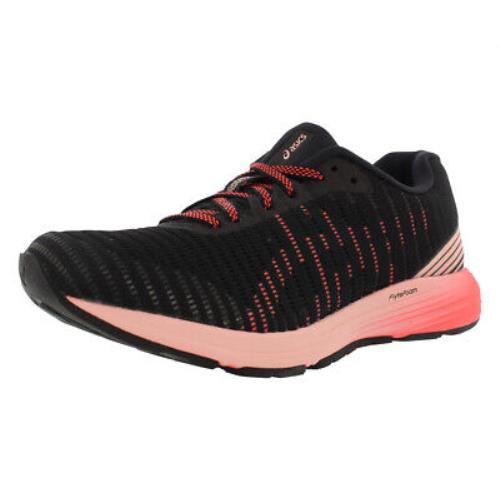 Asics Dynaflyte 3 Running Womens Shoes Size 11 Color: Black/flash Coral