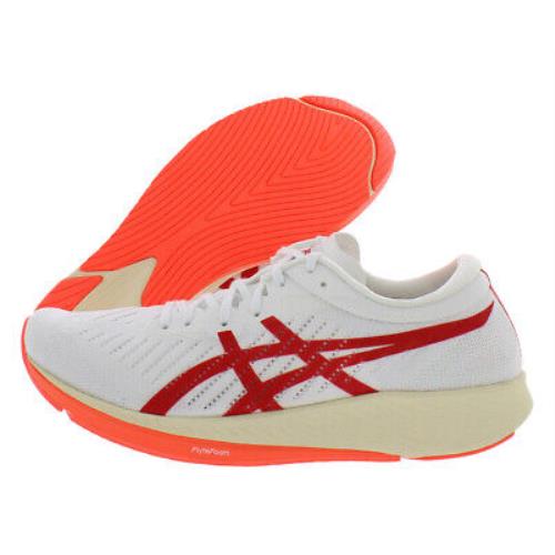 Asics Metaracer Womens Shoes Size 7.5 Color: White/red