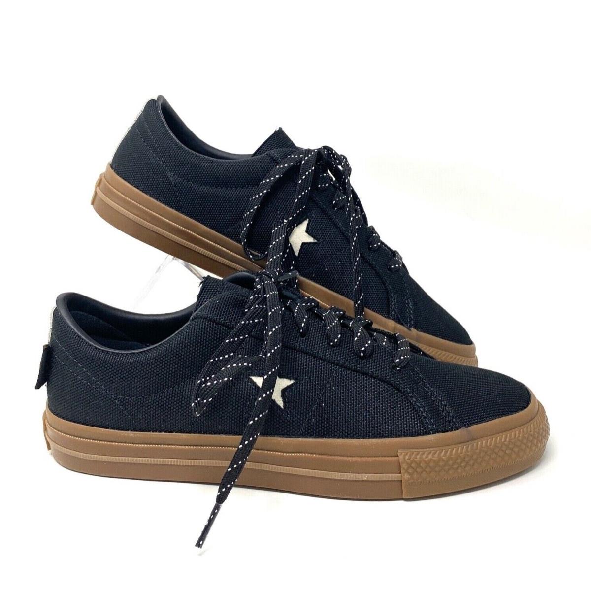 Converse One Star Pro OX Low Top Black Women Canvas Sneakers Skate Size A03217C
