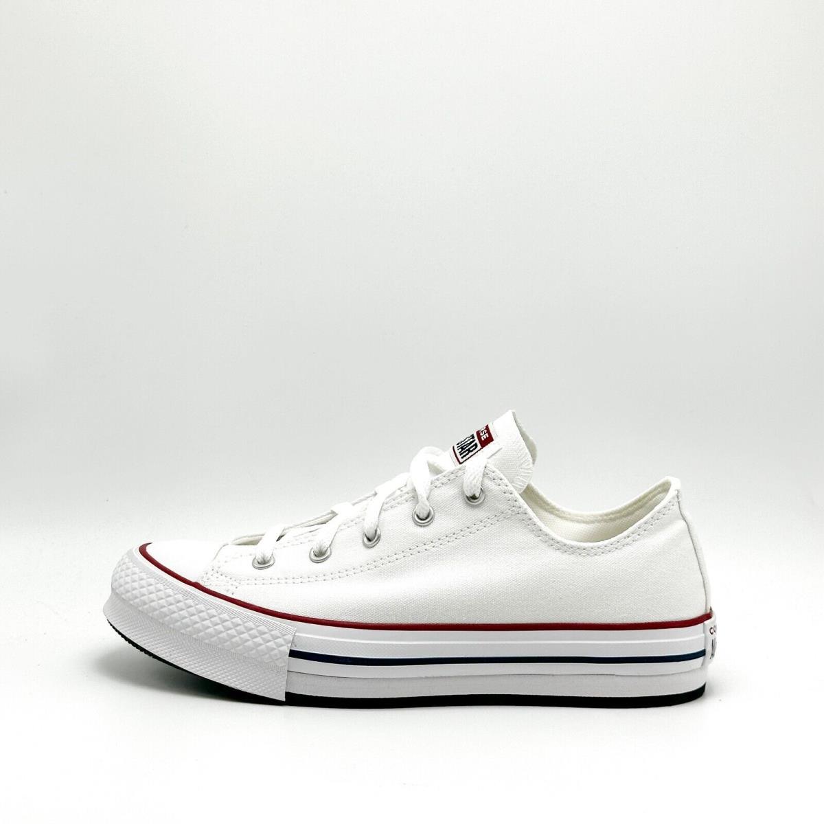 Youth Converse Chuck Taylor All Star Low Lift Platform J White 272858F