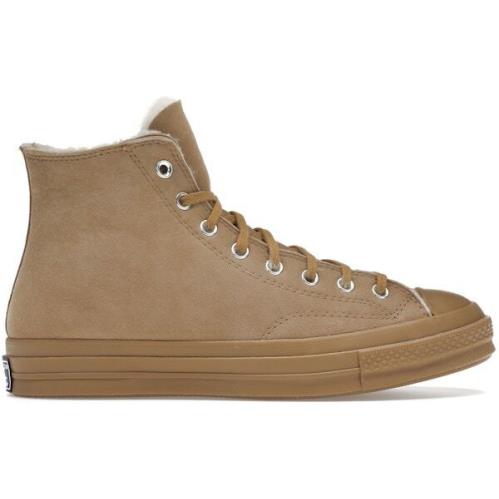 Converse Chuck Taylor All Star 70 Hi Shearling Iced Coffee Sz 4