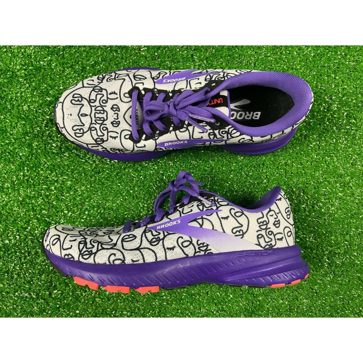 Brooks Launch 7 Empower Her Limited Edition Purple SZ 1203221B130 NO Lid