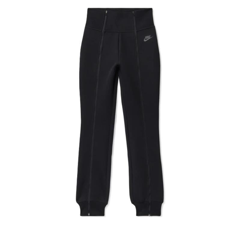 Nike Women`s Tech Fleece High-waisted Slim Zip Pants Black FN7129-010 h