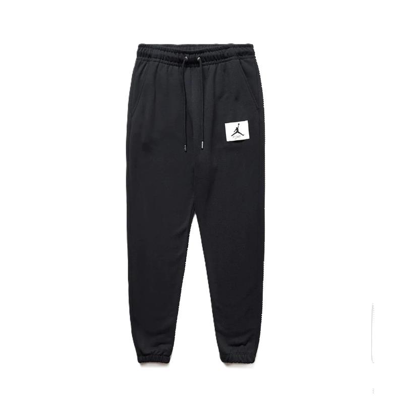 Nike Men`s Jordan Flight Fleece Sweatpants Black/sail DQ7468-010 i