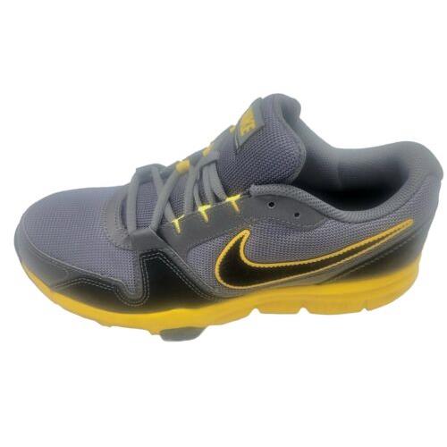 Nike Men Air Flex Supreme Trainer Size 9 Vintage 2011 Gray Yellow 429632-001